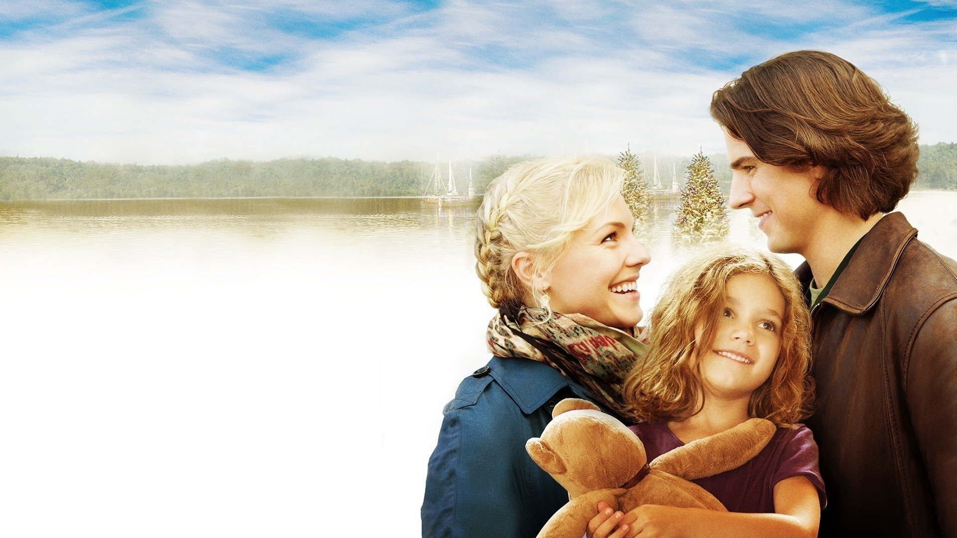 Christmas with Holly Background