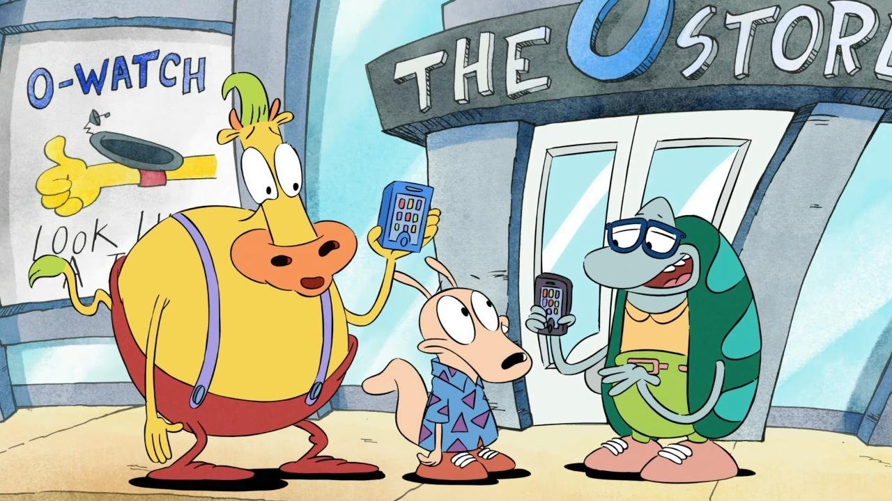 Rocko's Modern Life: Static Cling Background