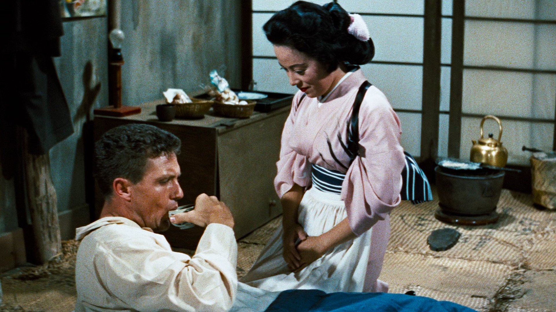 House of Bamboo Background