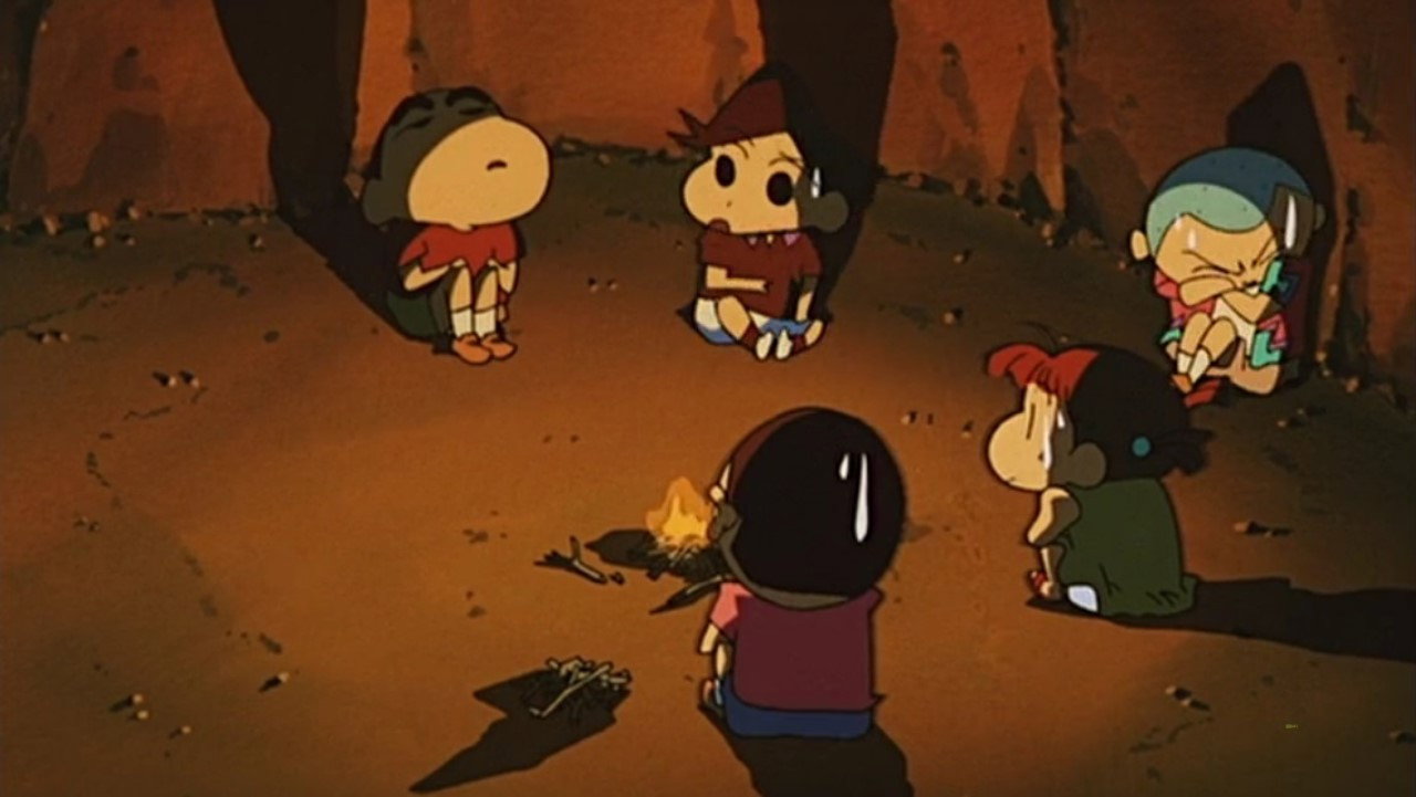 Crayon Shin-chan: Jungle That Invites Storm Background