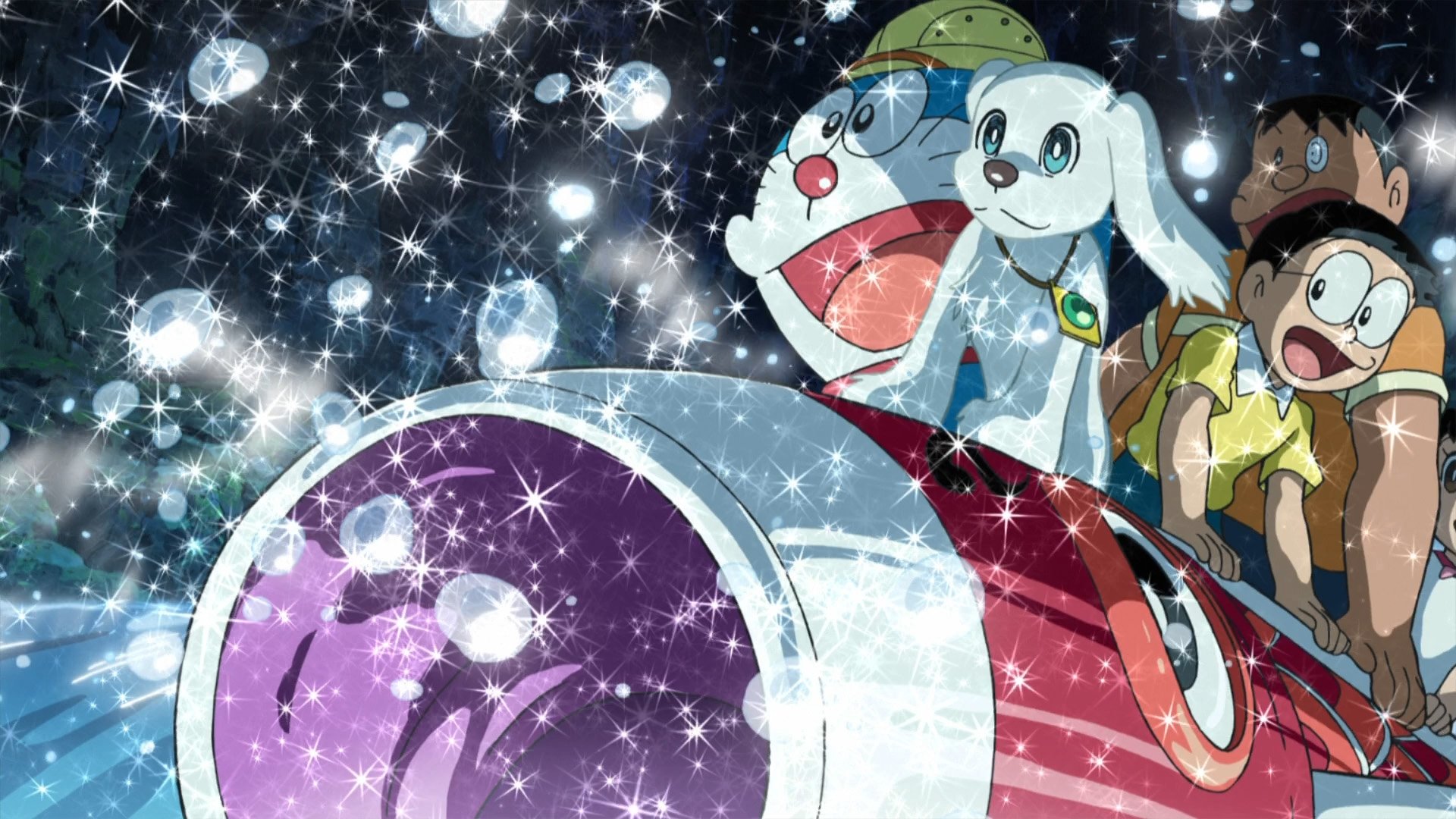 Doraemon: New Nobita's Great Demon - Peko and the Exploration Party of Five Background