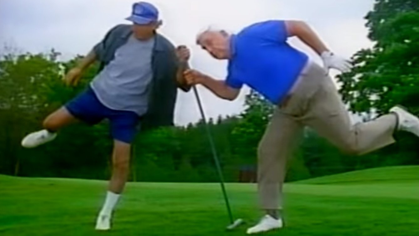 Leslie Nielsen's Bad Golf My Way Background