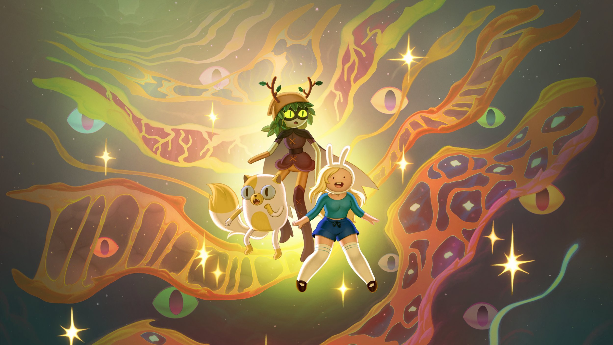 Adventure Time: Fionna and Cake Background