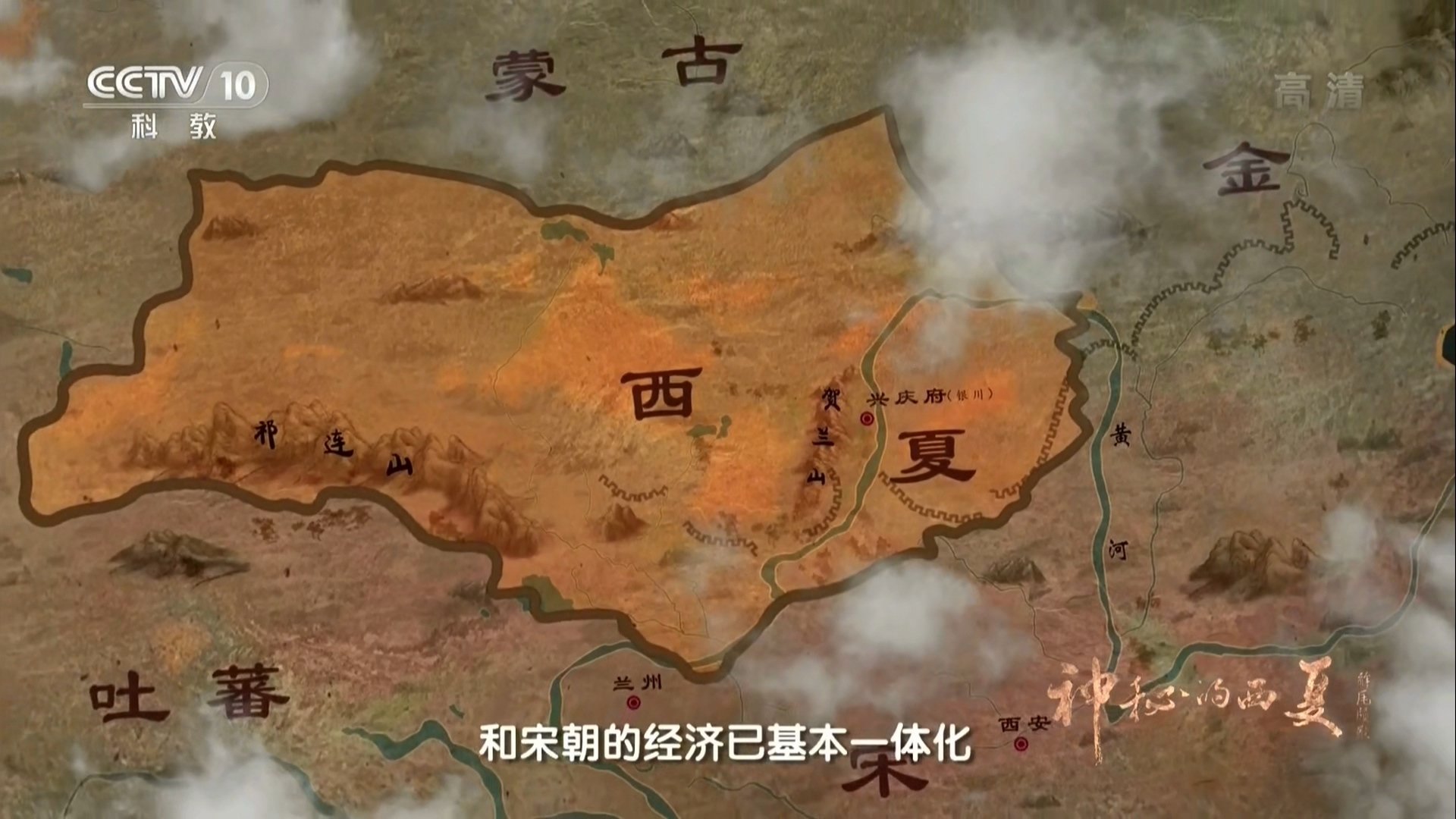 神秘的西夏 Background