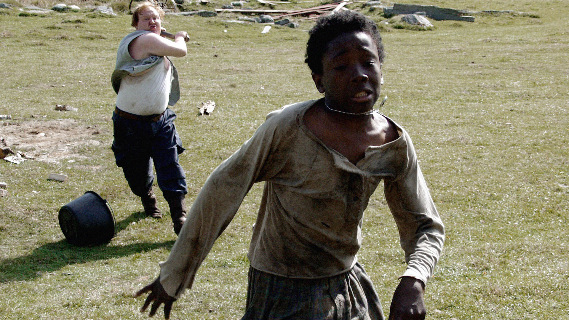 The Black Lapp Background