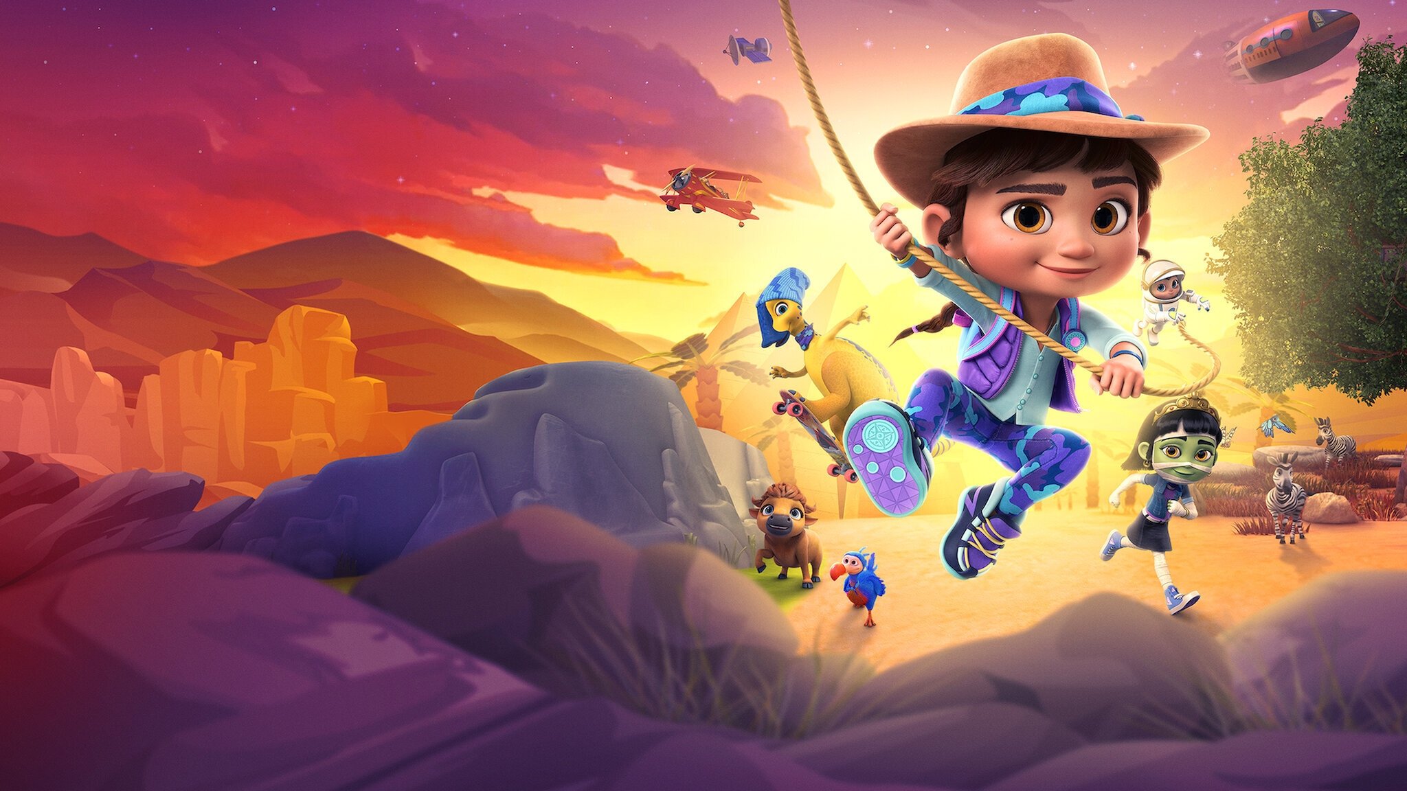 Ridley Jones Background