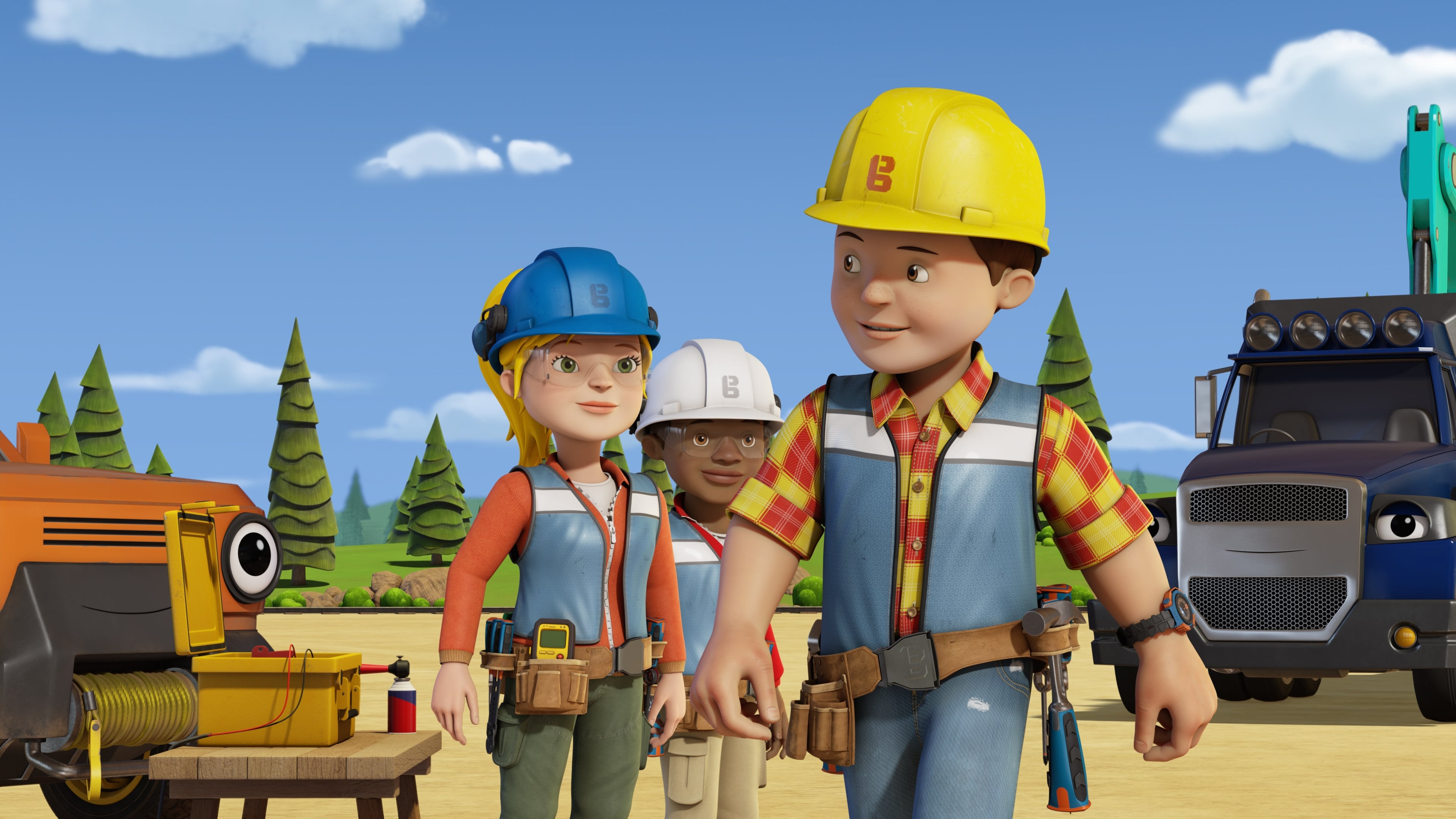 Bob the Builder: Mega Machines - The Movie Background