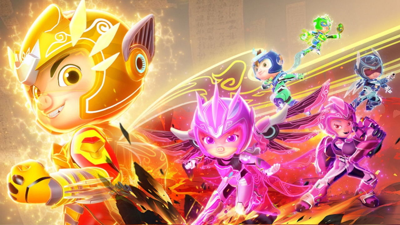 猪猪侠之超星五灵侠 Background