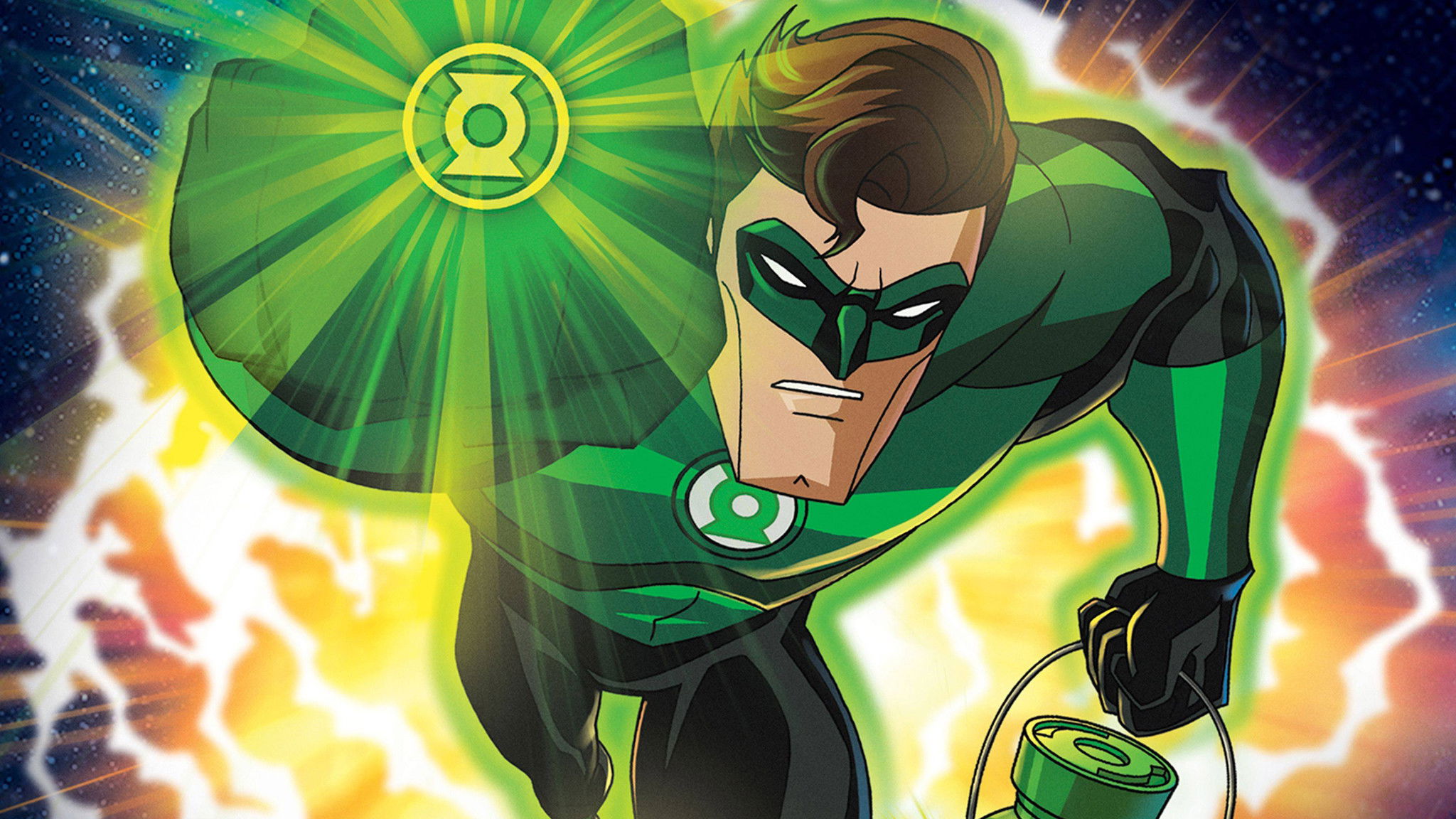 Green Lantern: First Flight Background