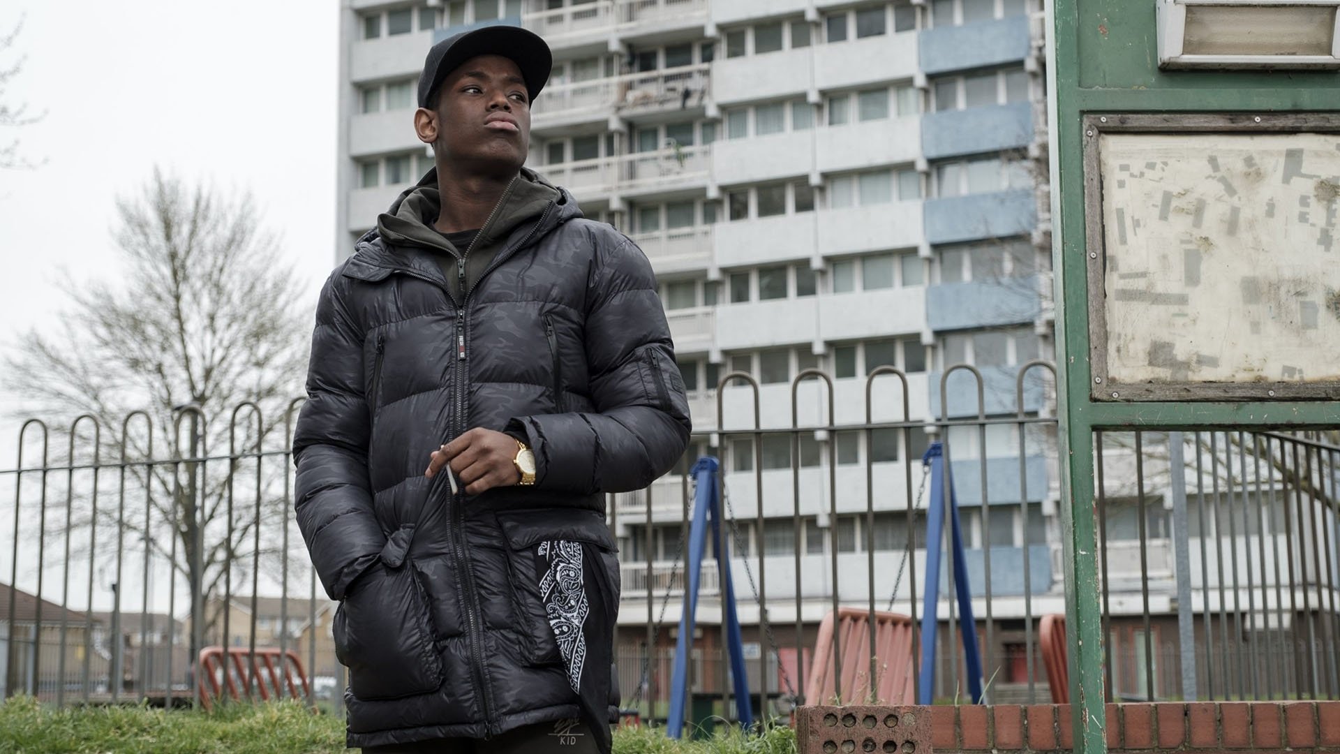 Blue Story Background