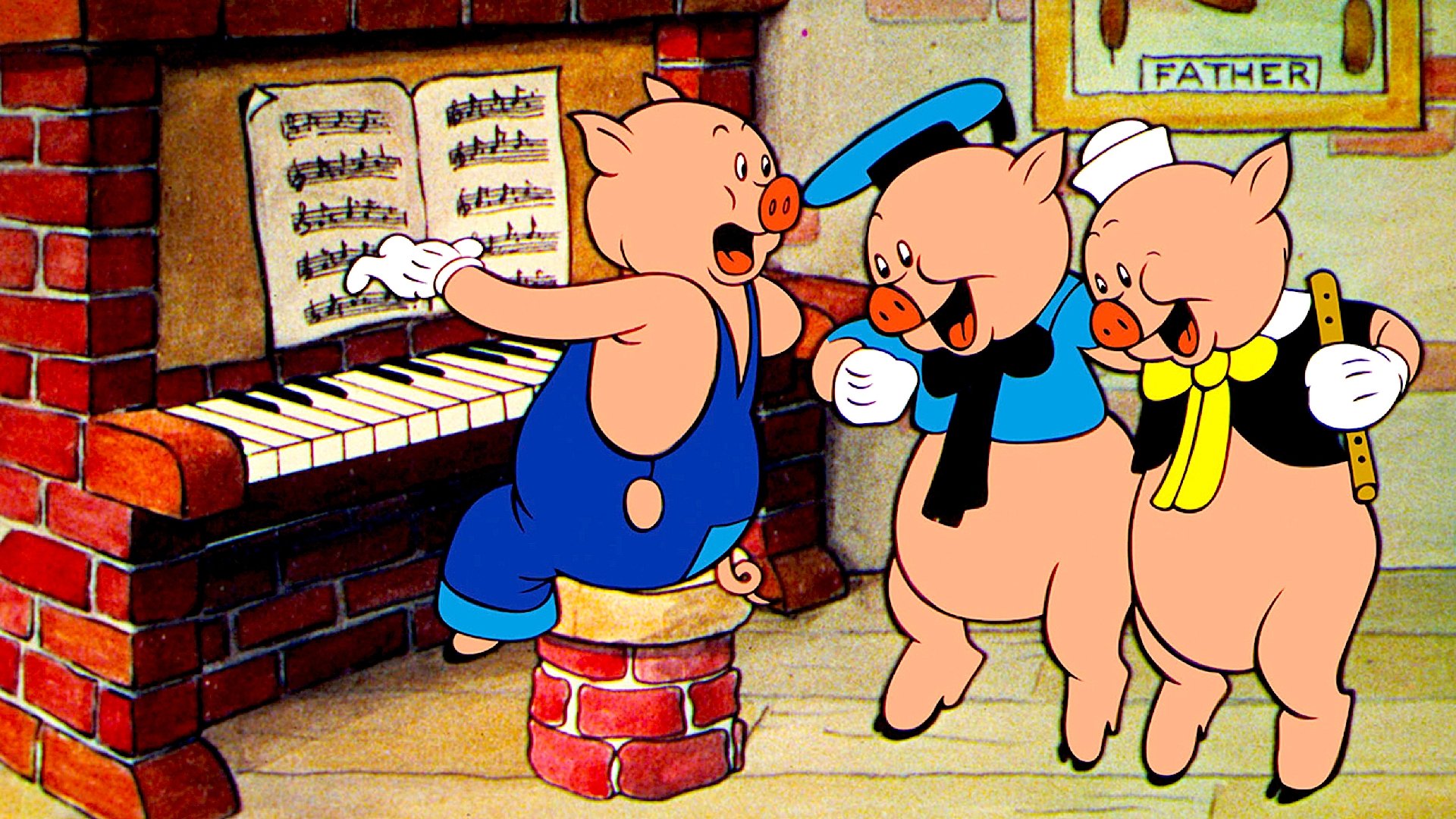 Three Little Pigs Background