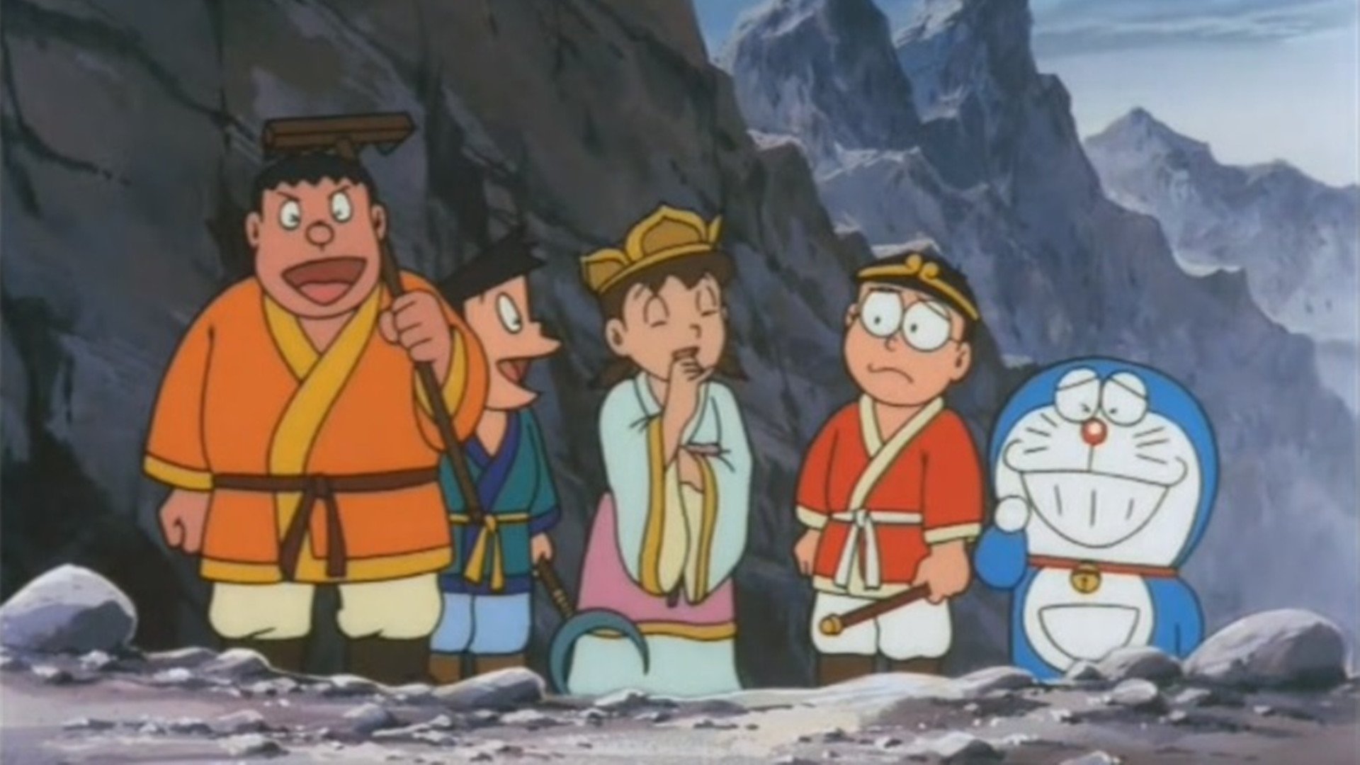 Doraemon: The Record of Nobita's Parallel Journey to the West Background