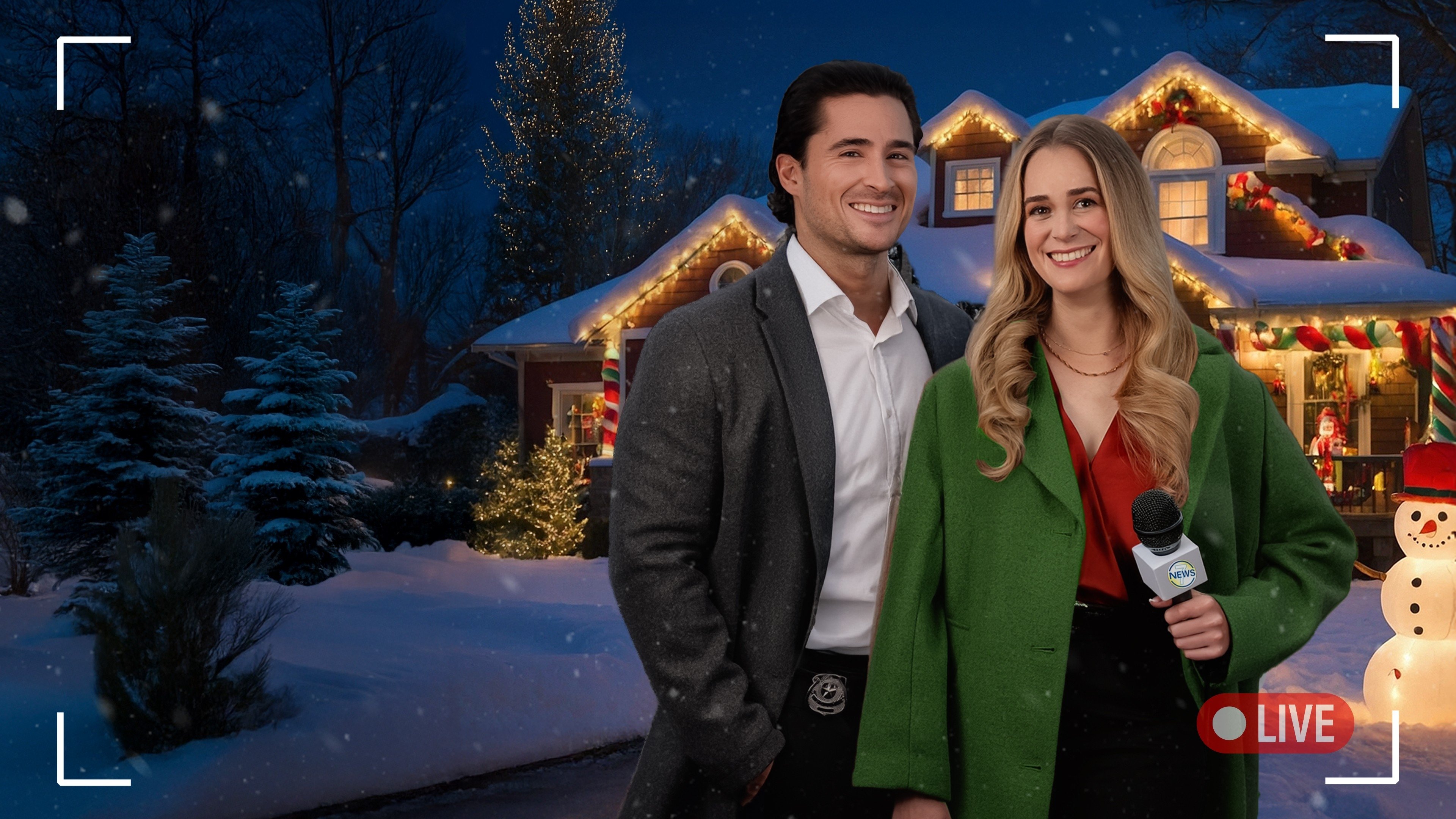 Merry Mystery Christmas Background