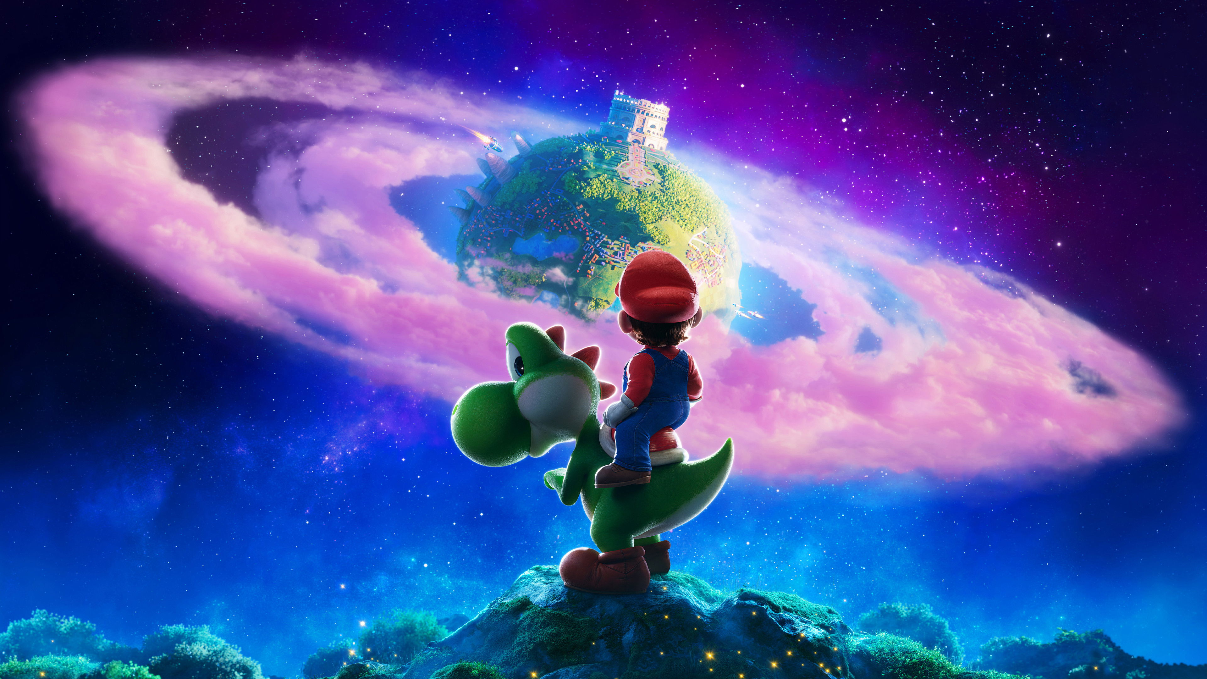 The Super Mario Galaxy Movie Background (Backdrop)