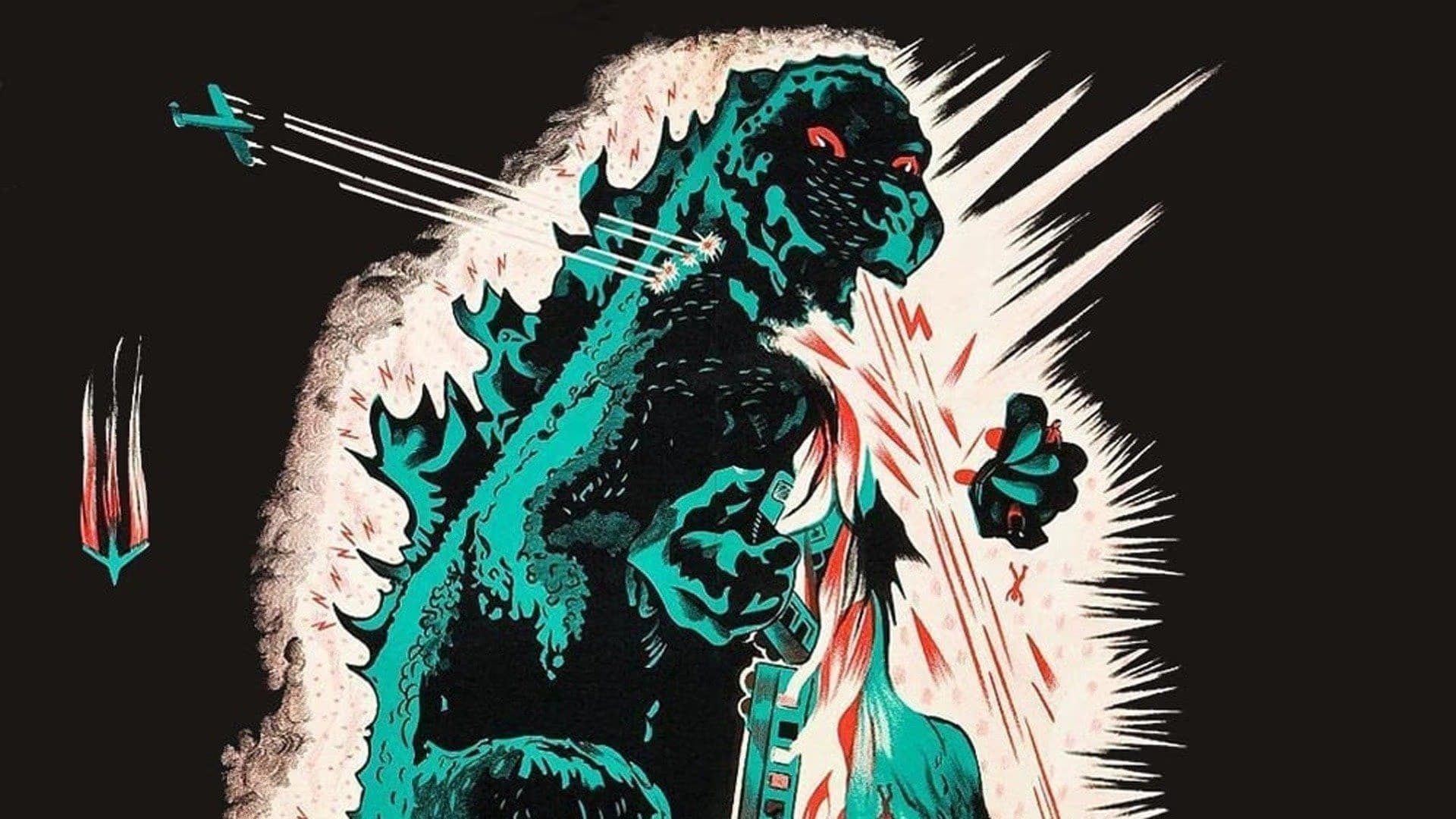 Godzilla, the Monster of the Pacific Ocean Background