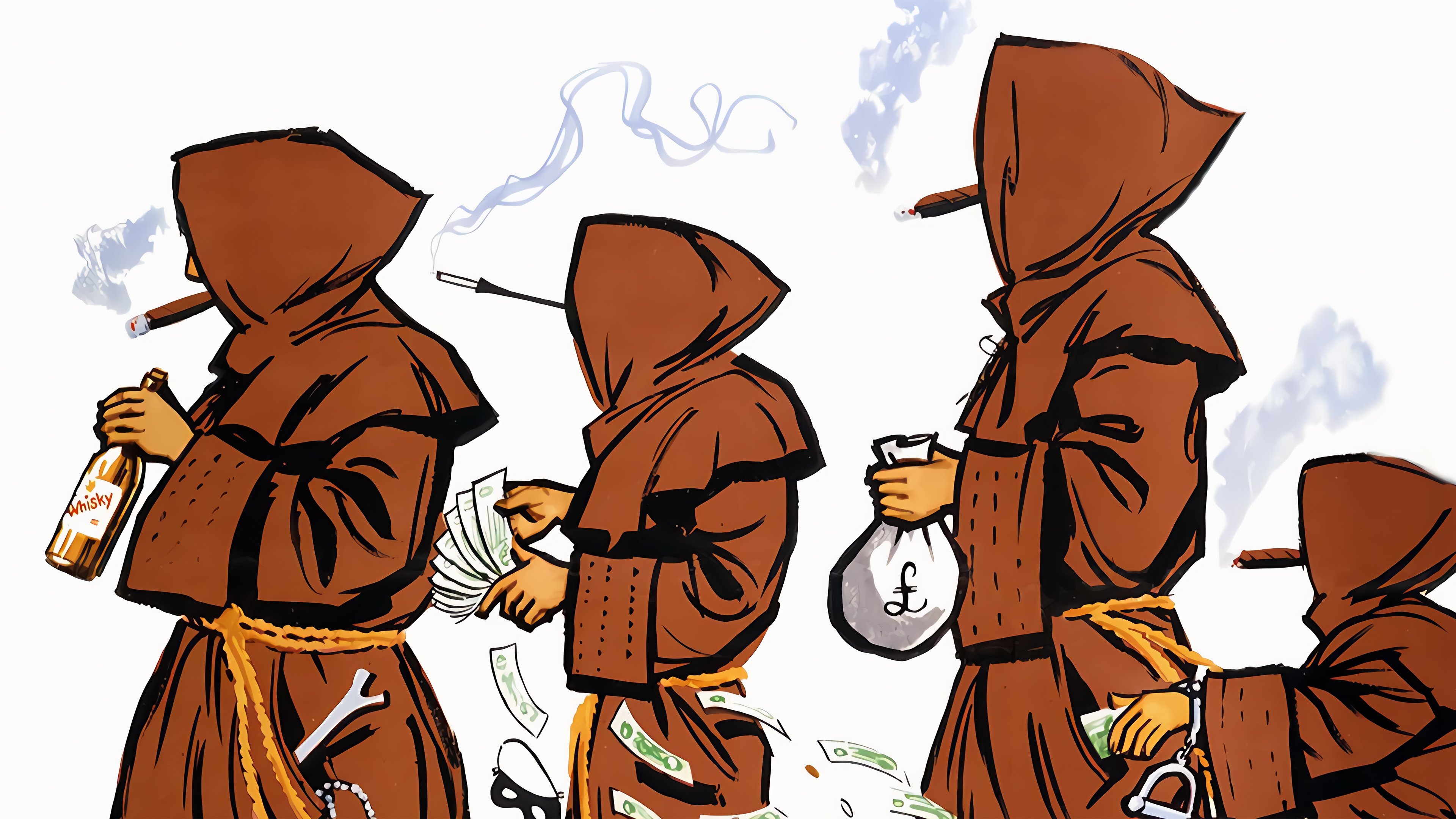 Crooks in Cloisters Background