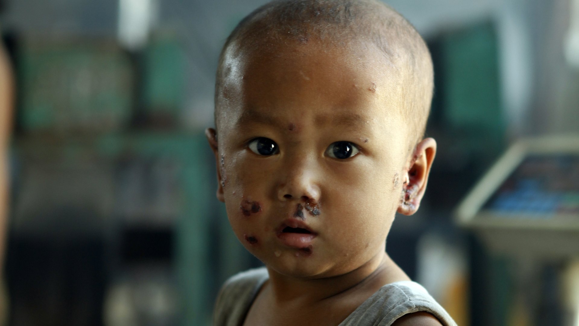 Plastic China Background