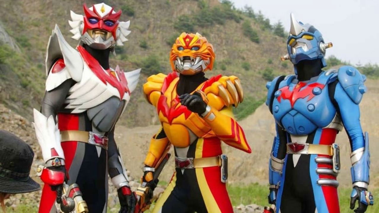 Chousei Kantai Sazer-X Background