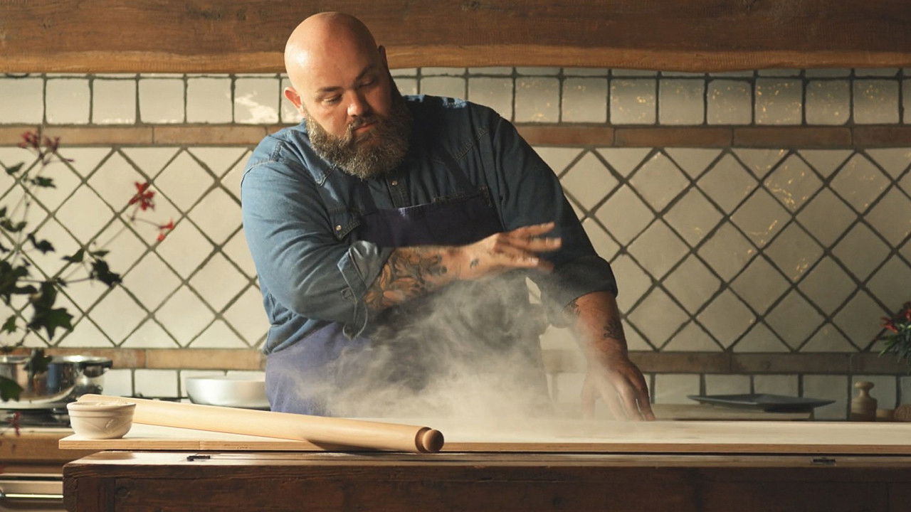 The Shape of Pasta Background