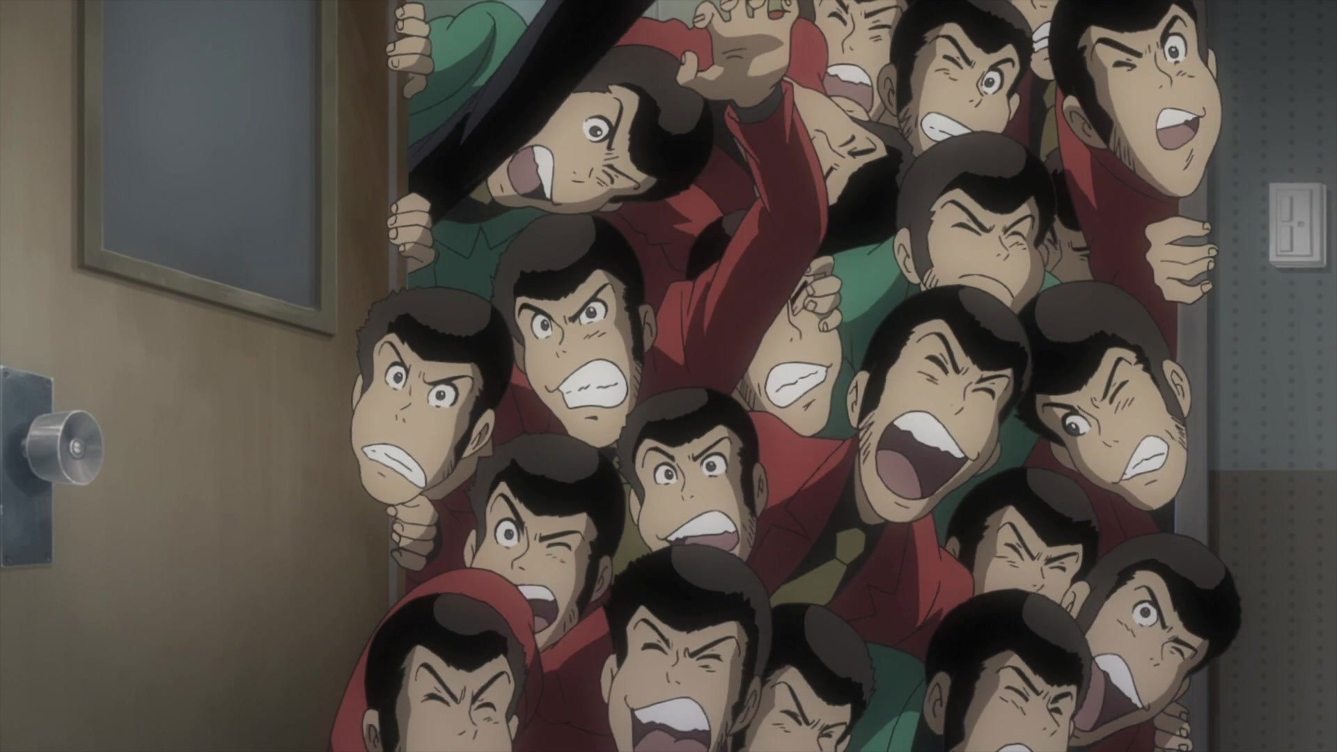 Lupin the Third: Green vs Red Background
